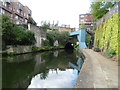 TQ2682 : A view along the Regent's Canal towards Maida Hill Tunnel by Jaggery