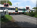 Lewes bound train at Ripe crossing