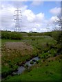 Power line passing Gainford