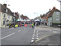 Alresford, Hampshire:  West Street during the Watercress Festival