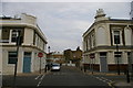 TQ3482 : Matching former pubs: Wellington Row, E2 by Christopher Hilton