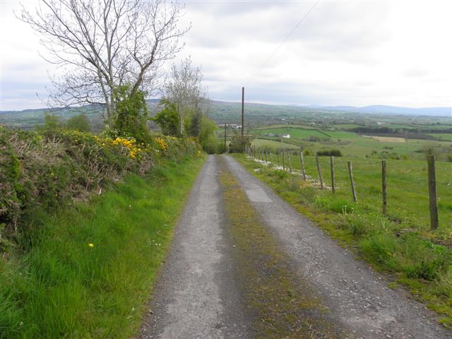 Road at Claraghmore © Kenneth Allen :: Geograph Ireland