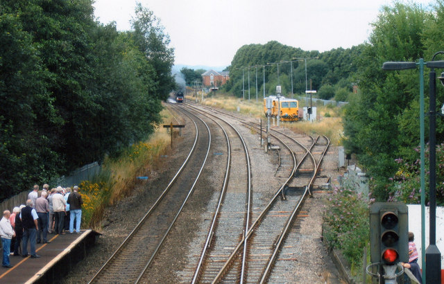 Stand Well Clear of the Platform Edge, The Train Now Approaching Does Not Stop at This Station