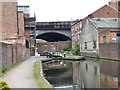 SP0687 : Road, rail and canal, near Livery Street by Christine Johnstone