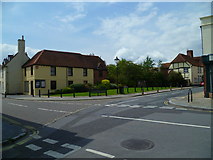 SU5305 : Main crossroads in Titchfield by Shazz