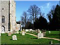 Rendlesham churchyard, Suffolk