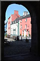 Colourful buildings, Llandovery