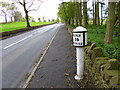 Leek, milepost