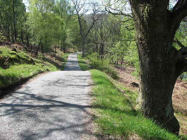 The South Loch Tummel Road