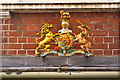 Royal Coat of Arms on the former White Hart