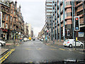 Sauchiehall Street from junction above M8