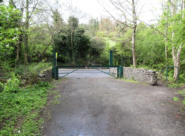 Gateway from the Colin Glen Park to Glen Road