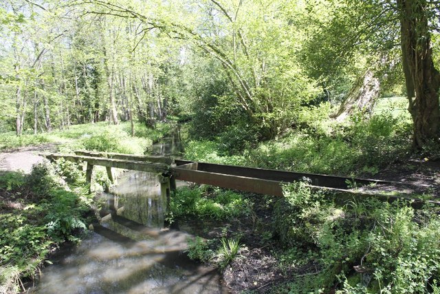 An old swingbridge