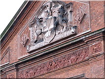 J3473 : The Belfast Coat of Arms  on the Klondyke Building by Eric Jones