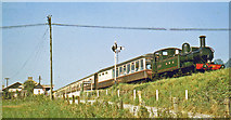 SX7466 : Dart Valley (Heritage) Railway train leaving Buckfastleigh for Totnes by Ben Brooksbank