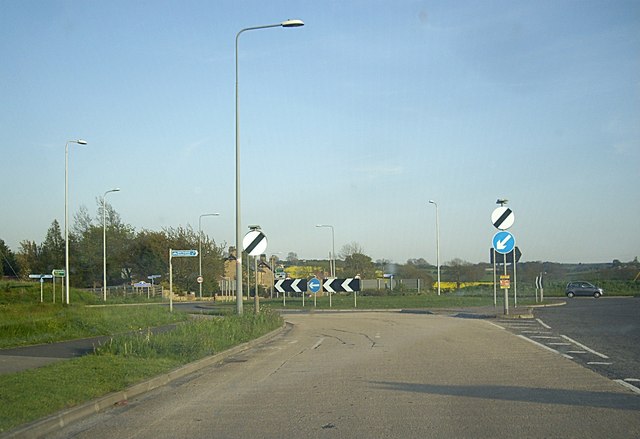 West Auckland By-pass © Stanley Howe cc-by-sa/2.0 :: Geograph Britain ...