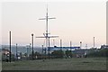 HMS Conway mast, Egerton Dock, Birkenhead