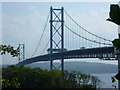 NT1279 : The Forth Road Bridge from North Queensferry by kim traynor