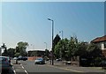 Junction of the A560 and A34 near Cheadle, Greater Manchester