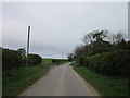SE9173 : Lutton Lane, West Heslerton Wold by Ian S