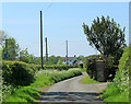 2012 : West along Hedge Lane