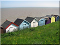 Beach huts at Old Felixstowe