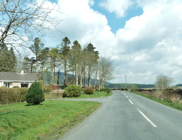 On the road to Straiton