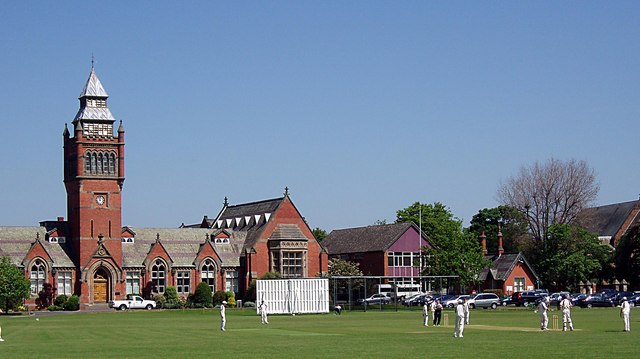 Cricket match at Merchant Taylors School © Norman Caesar  Geograph