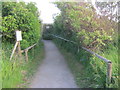 SD3420 : Path to Nel's Hide at RSPB Marshside by peter robinson