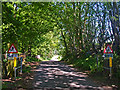 Minor road near Bridge of Weir