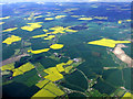 Upper Green from the air