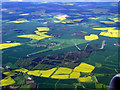 Former RAF Nuthampstead from the air