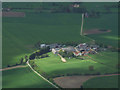 Almshoe Bury Farm from the air