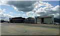 Hangars at Luton Airport