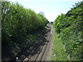 Railway towards Leicester