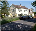 Cottage at a bend in Whitminster Lane, Frampton on Severn