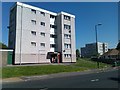 SU4511 : Local authority-built flats in Kathleen Road by David Martin
