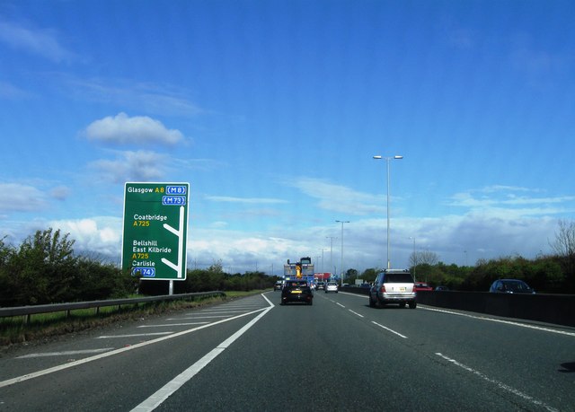 A8 westbound © Alex McGregor cc-by-sa/2.0 :: Geograph Britain and Ireland