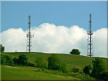 SU0367 : Wireless Station, Morgan's Hill, near Calstone Wellington by Brian Robert Marshall