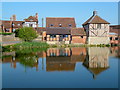 Staunton Court reflected