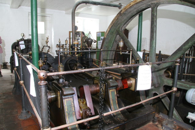 St Mary's Mill - steam engine