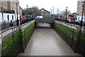 An old lock to Surrey Docks