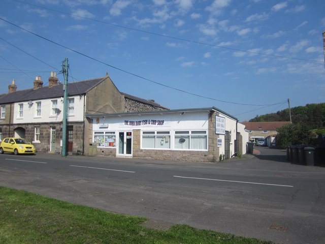 John Dory fish and Chip shop and... © Graham Robson cc-by-sa/2.0 ...