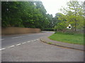 Gamlingay Road at the corner of Manor Way