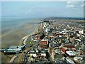 Blackpool, from the top of the tower looking North