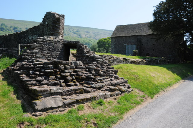 Ruins near Llanthony Priory