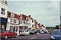 Lymington High Street looking downhill