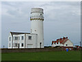 TF6742 : Hunstanton Lighthouse, Norfolk by Christine Matthews