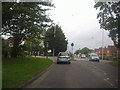 Mini roundabout on Bedford Road, Ickleford