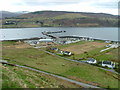 NG3863 : Uig Pier from the path to Ru Idrigill by Dave Fergusson